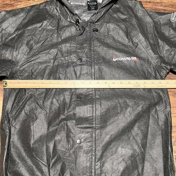 Compass 360 AdvantageTek Rain Jacket Black Men’s Size Small - Picture 6 of 8